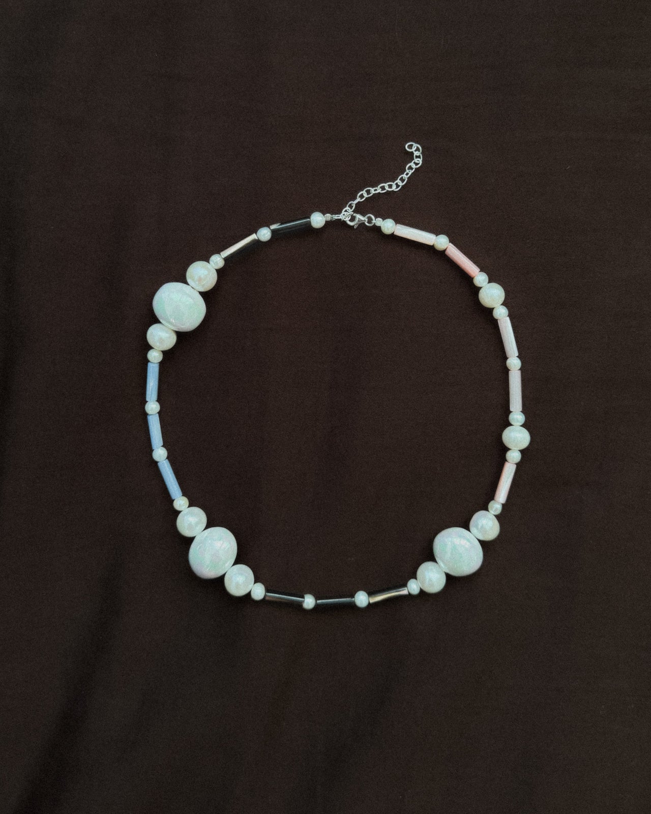 Lucis Beaded Pearl Choker