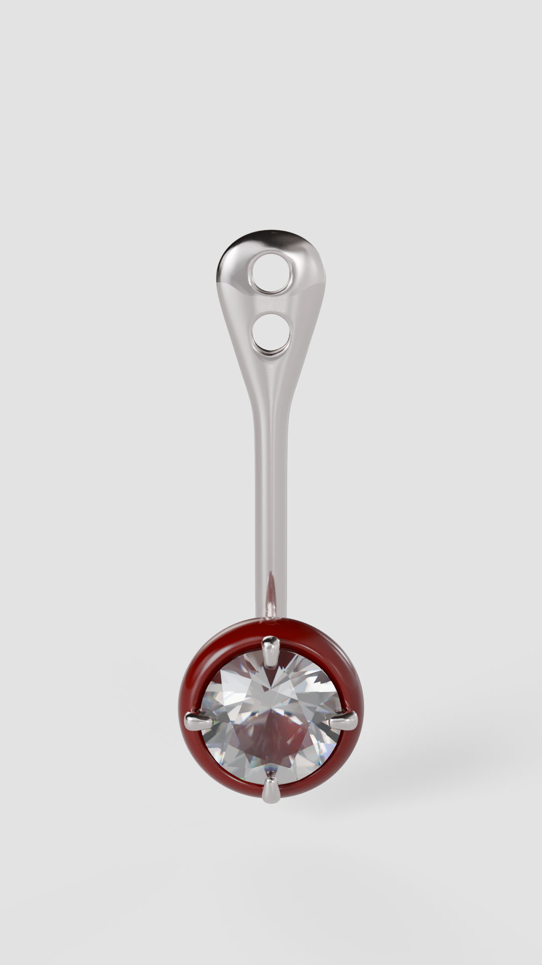Dry Garnet Mono Ear Jacket