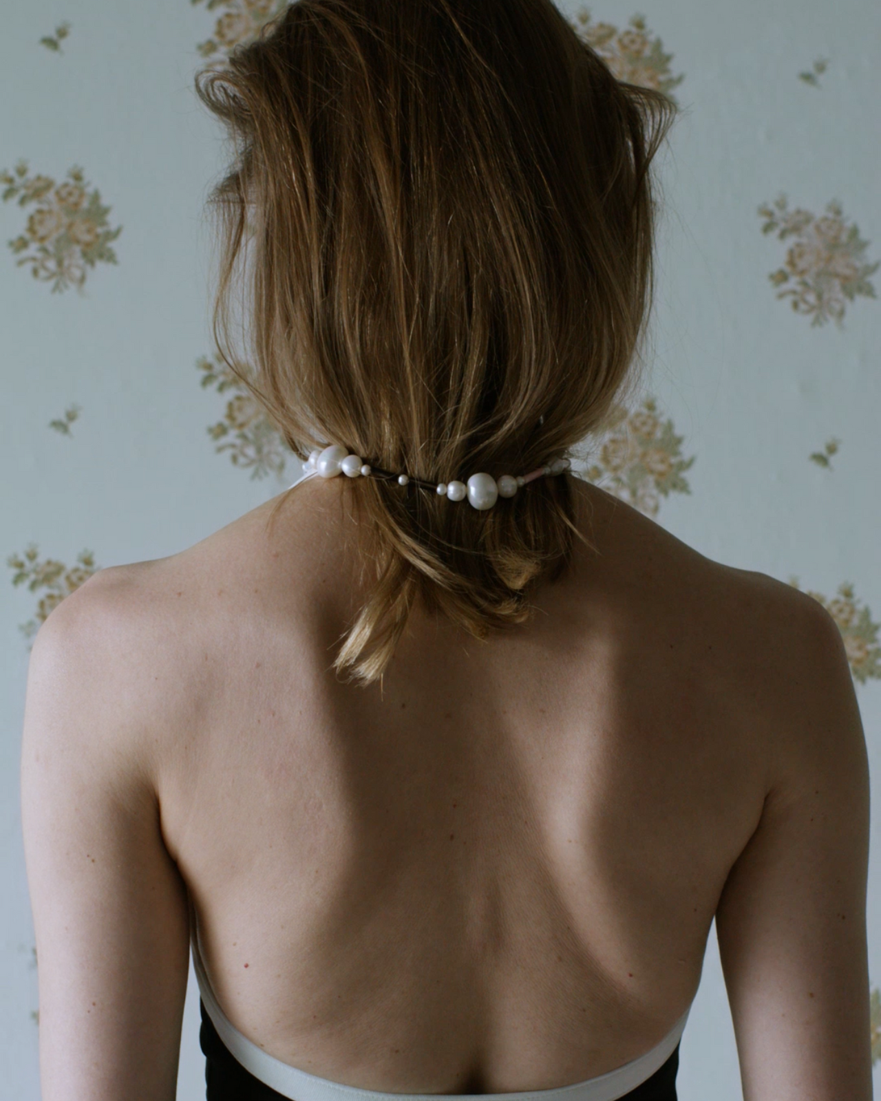 Lucis Beaded Pearl Choker