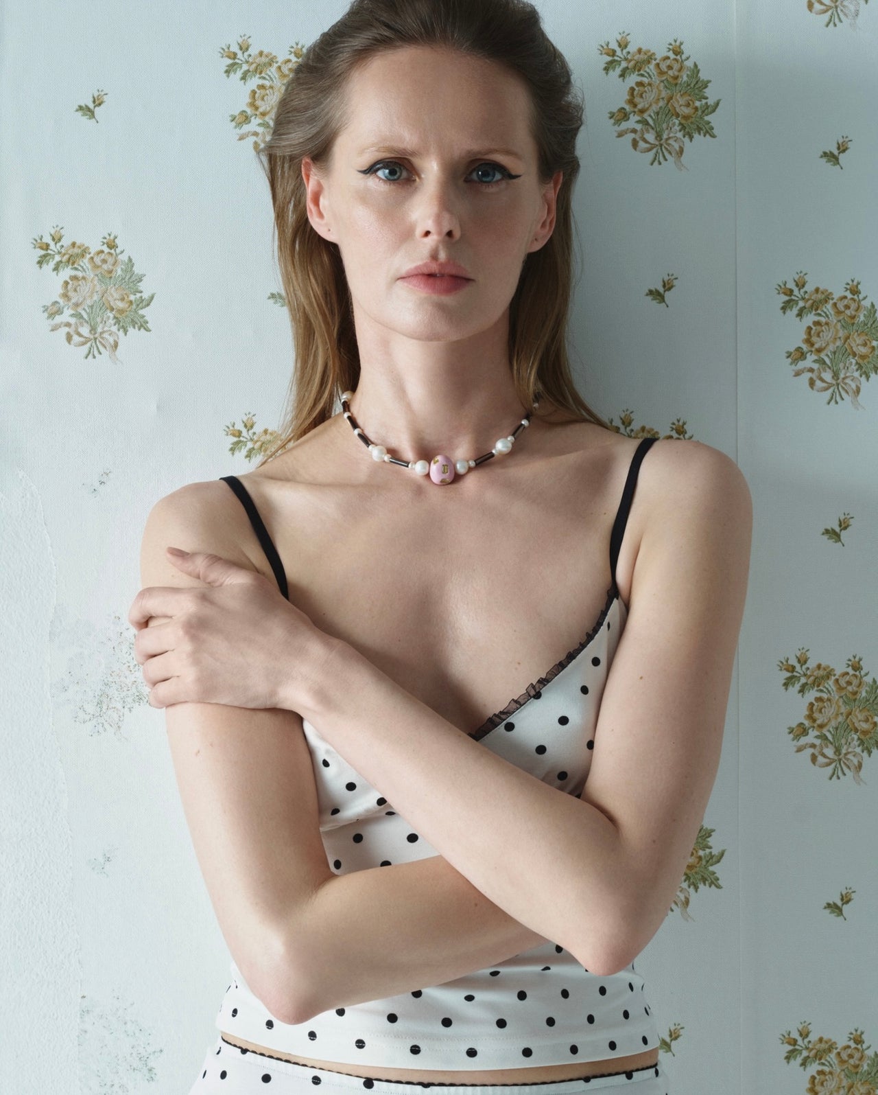 Virel Beaded Pearl Choker